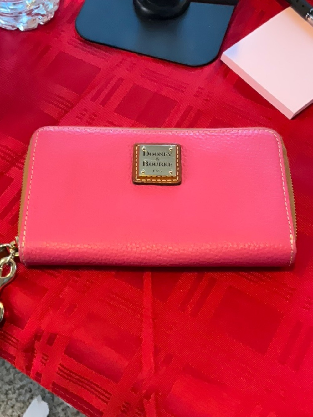 Dooney Bourke Pink wristlet